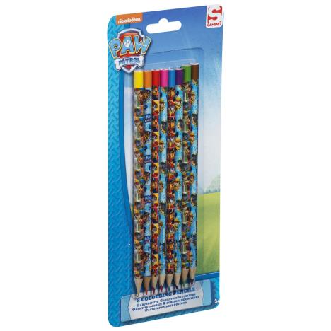 Paw Patrol Pack of 8 Colouring Pencil Set £1.49